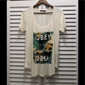 Obey shirt purchased from Buckle